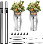 Adjustable Plant Risers For Indoor/outdoor Pots 11-17" Metal Lift Inserts. Fixed Price $46.99.