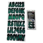 Hardline Products TEBKG200 - Series 3" Forest Grn/blk Boat Registration Kit. Fixed Price $16.99.