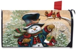 Briarwood Lane Winter Friends Snowman Magnetic Mailbox Cover. Fixed Price $15.95.