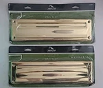 2 Gibraltar MS00BR03 Spring Loaded Polished Brass Mail Slots (B3-D18). Fixed Price $29.99.