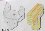 Usp Mitek C44 Structural Connectors Post Cap 4" X Qty: 1 25 Pcs. Fixed Price $20.58.