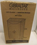 Gibraltar Classic Vertical Wall-mount Mailbox Small Capacity Steel Bronze. Fixed Price $15.00.