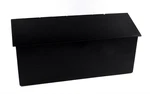 William's Sonoma Dwn Twn Mailbox Antique Black Steel 7IN High - Nib. Fixed Price $49.99.