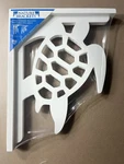 New Nature Brackets Pvc Turtle Corbel 12 Beach House Decor. Fixed Price $24.95.