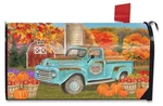Briarwood Lane Fresh Picked Pumpkins Fall Mailbox Cover. Fixed Price $15.95.