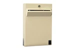 Protex LPD-161 Drop Box, Tubular Lock, Wall Mount, Legal Slot, Slim, Beige. Fixed Price $123.00.