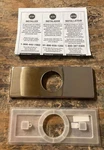 American Standard 7184101P.002 Chrome Metal Trim Cover Plate 30KE22. Fixed Price $20.66.