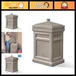 STEP2 Large Outdoor Parcel Delivery Box With Lid, Weather-resistant Mocha. Fixed Price $97.99.