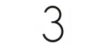 Hillman 844713 Number Distinctions 5" Black Steel Screw-on Coated. Fixed Price $6.04.