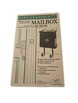 City Classic Mailbox Buzon BW11 Blk Galvanized Steel 10 1/4" X6 1/8"W X3 1/2. Fixed Price $23.00.