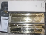 Emtek Hardware Mail Slot With Screws Solid Brass Finish 2280PVD Brand New Box. Fixed Price $89.99.