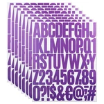8 Sheets Letter Number Stickers, 2 Inch Self-adhesive Vinyl Alphabet Punctuat.... Fixed Price $14.44.