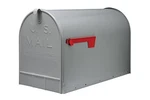 Gibraltar Stanley (ST200000) Post Mount Jumbo Mailbox, Galvanized Steel - Silver. Fixed Price $67.20.