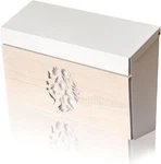 Large Capacity Wall Mount Mailbox Rust-proof Metal With Wooden Pattern Design. Fixed Price $88.99.