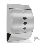 Stainless Steel Mailbox, Large Capacity Wall-mount Locking W.... Fixed Price $57.21.