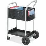 Safco Scoot Mail Cart 5238BL 073555523829. Fixed Price $427.00.