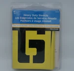 Hillman 839728 Yellow Heavy Duty Reusable Stencil Kit 6 In.. Fixed Price $14.45.