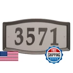 Whitehall Products Easy Street Address Sign Plaque, Bronze. Fixed Price $41.61.