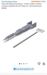 New In Box Mayne No Dig Ground Screw 580D. Fixed Price $43.90.