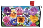 Briarwood Lane Pansies Spring Mailbox Cover. Fixed Price $16.95.