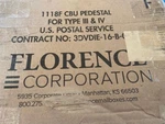 Af Florence Cluster Box Pedestal, 91121, Dark Bronze, Type Iii, Iv, Vi. Fixed Price $91.99.