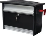 Mailsafe Locking Wall Mount Mailbox - Black Aluminum, Medium Capacity. Fixed Price $107.99.