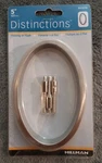 Hillman Distinctions House Number #0 Brushed Nickel 5" Floating Or Flush Install. Fixed Price $7.00.