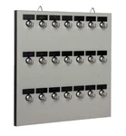 International Stand Company Wall Mounted Key Holder 21MGN Melamine Wood & 2.... Fixed Price $150.05.