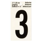 Hy-ko 2" Reflective Number 3 (10 Pcs.). Fixed Price $13.03.