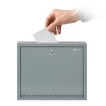 Adir Metal Suggestion Box With Lock And Slot, Wall Mount Deposit For Payment. Fixed Price $52.61.