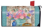 Briarwood Lane Farm Fresh Peonies Spring Mailbox Cover. Fixed Price $16.95.