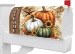 Rustic Pumpkins Fall Large Mailbox Cover- Custom Decor. Fixed Price $21.99.