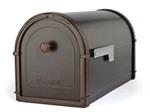 Bellevue Rubbed Bronze Large Capacity Galvanized Steel Post Mount Mailbox. Fixed Price $122.26.