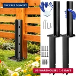 Fence Post Repair Kit 2 Pack, Heavy Duty Anchor For Wooden. Fixed Price $47.99.