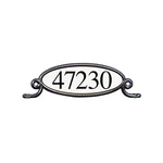 Solar Group MBPLAQ0B Decorative Oval Address Plaque. Fixed Price $68.18.