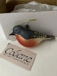 Cobane Studio Bluebird Glass Christmas Ornament C233 New In Box. Fixed Price $15.00.