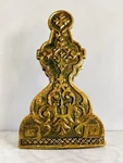 Antique Cast Iron Mail Holder Dated Oct 1872 Victorian Wall Note Rack 5. Fixed Price $38.88.