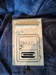 Vintage Corbin Lock Co. Style Wall Mount Mailbox Medium 14X4X7. Fixed Price $35.00.