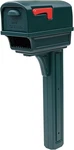 Gentry Large Capacity Double-walled Plastic Green, All-in-one Mailbox & Post Com. Fixed Price $165.43.