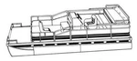 7.6OZ Styled To Fit Boat Cover Ercoa Clipper 25 Dlx 2006-2013. Fixed Price $874.01.