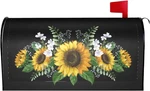Sunflowers Mailbox Cover Magnetic Seasonal Welcome Waterproof Wraps Post Le. Fixed Price $24.60.