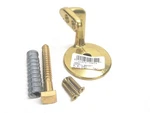 Nos! H.b. Ives Polished Brass Handrail Bracket, Cast Aluminum, 159A3. Fixed Price $9.99.