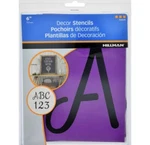 Hillman 6 In. Card Stock Decor Stencil Set 38 Pk -pack Of 1. Fixed Price $9.99.