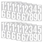 Cchude 100 Pcs 3 Waterproof Vinyl Numbers Length Inches, White. Fixed Price $8.84.