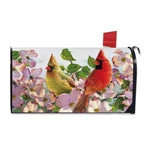 Fbcoo Spring Summer Cardinal Mailbox Cover Magnetic Standard Size 20.5" Bird. Fixed Price $22.99.