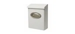 Mailbox Gibraltar Designer Contemporary Galvanized Steel Wall Mount White Pow. Fixed Price $45.12.