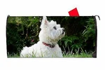Westie Highland Terrier Dog Magnetic Vinyl Mailbox Cover Made Usa. Fixed Price $16.99.