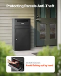 Vevor Package Delivery Boxes For Outside, 35.8 In Mailbox Parcel With Lock,. Fixed Price $248.95.