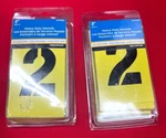 Hillman 2" Heavy Duty Stencils 847026 ***2 Sets***. Fixed Price $10.00.