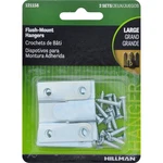Hillman 121158 Zinc Plated Steel Flush Mount Hanger 1.75 X In. (pack Of 10). Fixed Price $33.18.